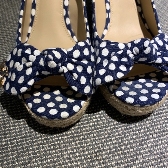 Tory Burch Polka Dot Wedges - Picture 3 of 5